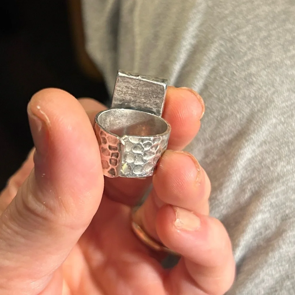 Designer inspired ring, adjustable - Picture 9 of 10